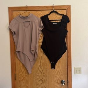 Two bodysuits